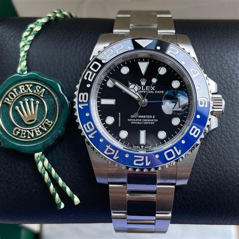 rolex gmt batman chrono24|rolex gmt batman for sale.